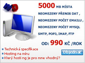 webhosting webdomena.cz